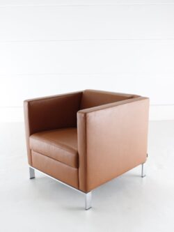 loungesessel walter knoll foster501 ornage gebraucht seitenansicht